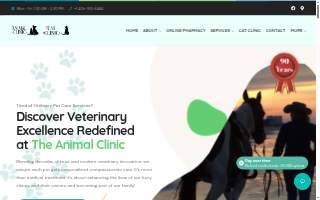 The Animal Clinic website