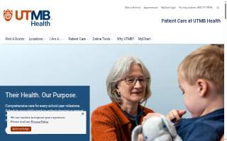 UTMB Health Primary Care Pavilion website