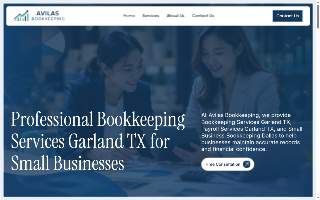 Avilas Bookkeeping website