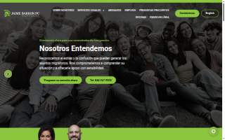 Jaime Barron PC Immigration Law of Garland website