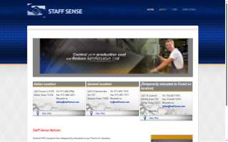 Staff Sense website