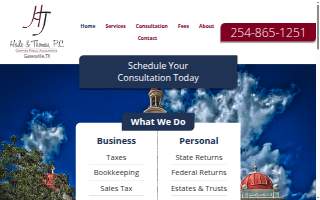 Haile & Thomas LLP website