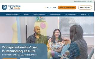 Family Care Center of Ken Caryl website