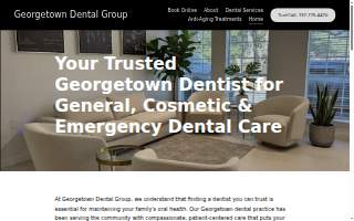 Georgetown Dental Group website
