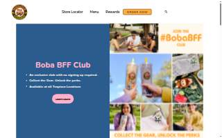 Teapioca Lounge of Georgetown website