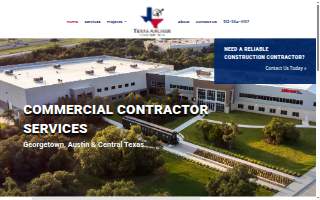 Texas Archer Construction, LLC website