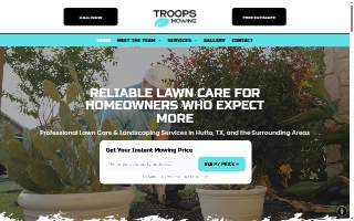 Troops Mowing of Georgetown website