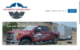 Veteran Handyman, LLC website