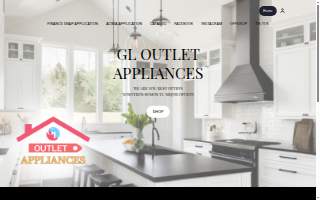 GL Outlet Appliances of Grand Prairie website