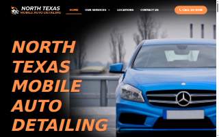 North Texas Mobile Auto Detailing website