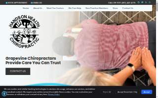 Hands On Health Chiropractic website