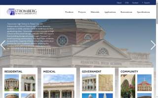 Stromberg Architectural Products website