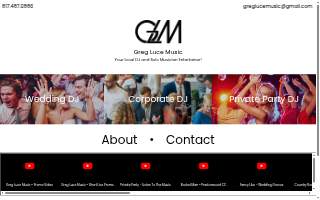Greg Luce Music - Wedding DJ of Haltom City website