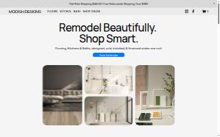 Modish Designs website