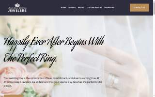 Anthony Joseph Jewelers website