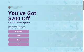 PuppyLand Pet Grooming website