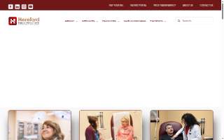 Hereford Health Clinic website