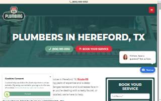 Hereford Plumbing website