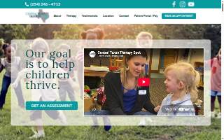 Central Texas Therapy Spot website