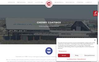 Cherry Coatings website