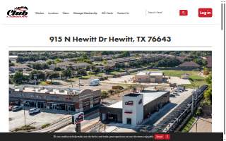 Club Car Wash of Hewitt website