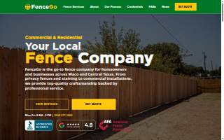FenceGo website