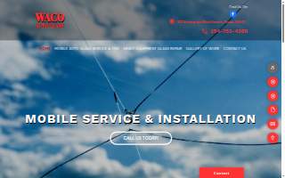 Waco Auto Glass Center, Inc. of Hewitt website