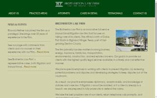 Brotherton Law Firm FM 407 website