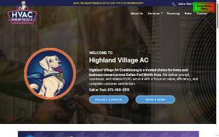 Highland Village Air Conditioning website