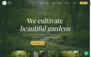 2 Gals Landscaping and Construction LLC website