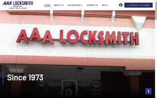 AAA Locksmith website