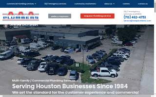 AAA Plumbers website