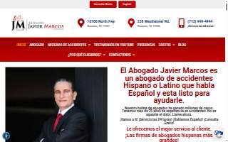 Abogado Javier Marcos - Abogado de Accidentes website