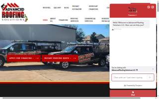 Advanced Roofing Solutions LLC website
