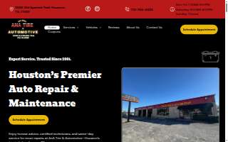 AnA Tire & Automotive website