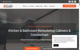 At Home Expert website