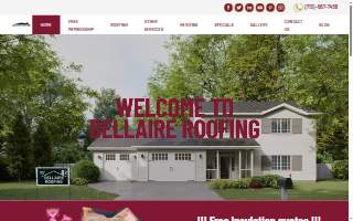 Bellaire Roofing Co website