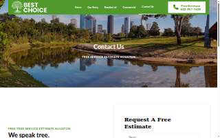 Best Choice Tree Service website