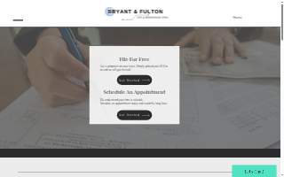 Bryant & Fulton CPA website