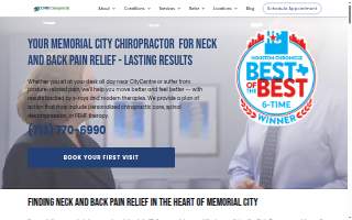 CORE Chiropractic - Memorial City website