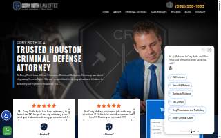 Cory Roth Law Office website