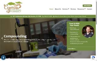 Cypress Compounding Pharmacy website