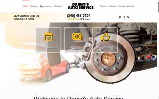 Danny’s Auto Service website