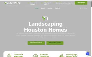Danny’s Landscaping website