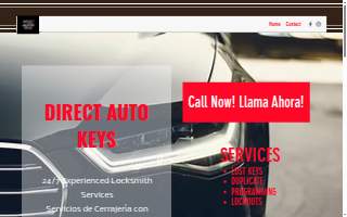 Direct Auto Keys website