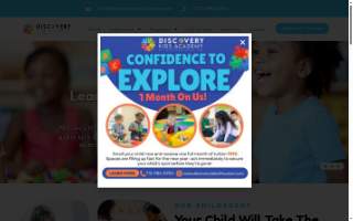 Discovery Kids Academy Of Greater Houston website