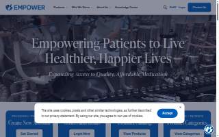 Empower Pharmacy website