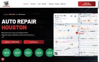 Eric's Car Care - Med Center website