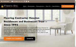 Floors Etc. website