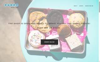 Fluff Bake Bar website